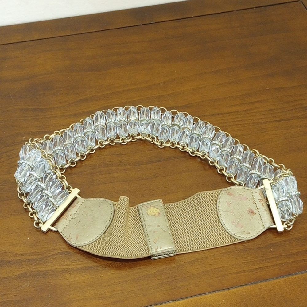 Chico's Glass Beaded Belt, 34"